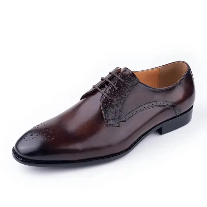 Chaussures en cuir de luxe pour hommes