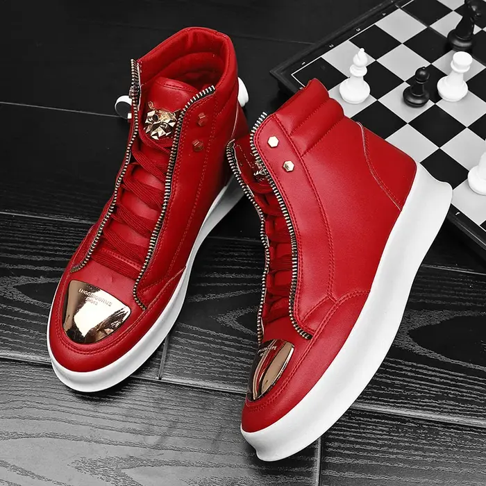 YRZL haut chaussures décontractées hommes baskets mode Skateboard