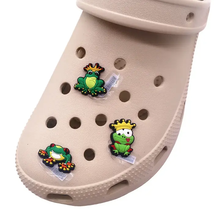 Breloques de chaussure en PVC pour sandale