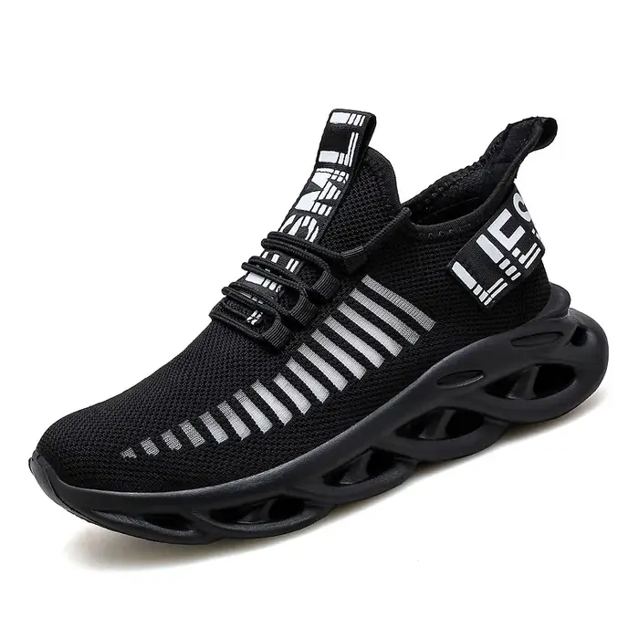 MAEDEF-Baskets confortables et décontractées en maille pour homme, chaussures de course respirantes