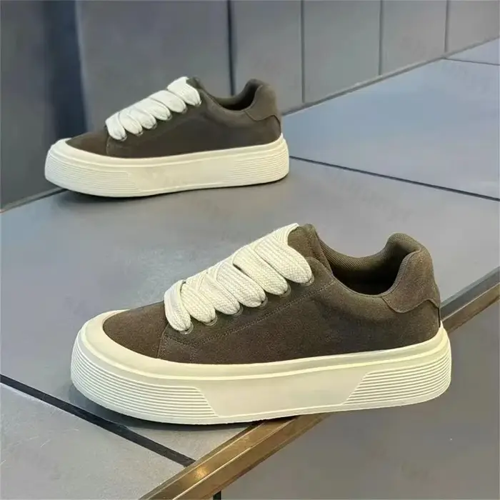 Hommes chaussures vulcanisées 2025 automne en plein air mode chaussure de course baskets décontractées semelle épaisse