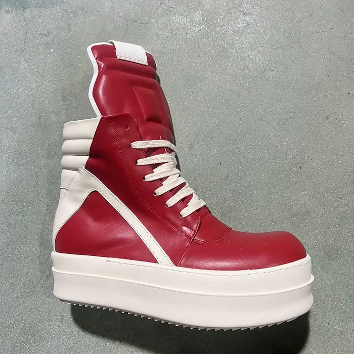 Marque RO Double fond chaussures de mode concepteur femmes bottine plate-forme 6 cm Original décontracté hommes chaussur