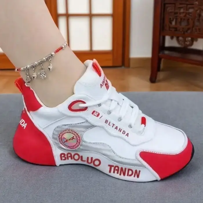 Chaussures de sport unisexes en cuir améliorées