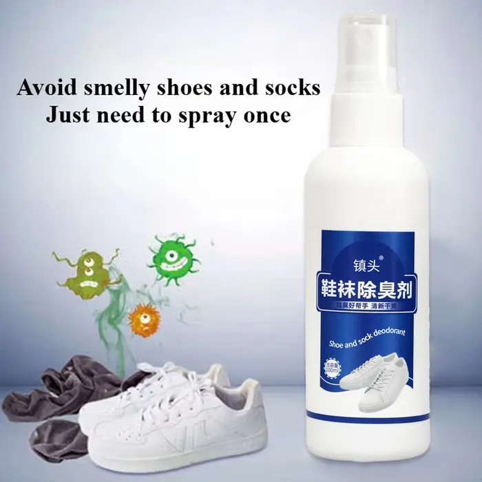 Spray désodorisant pour chaussures et chaussettes