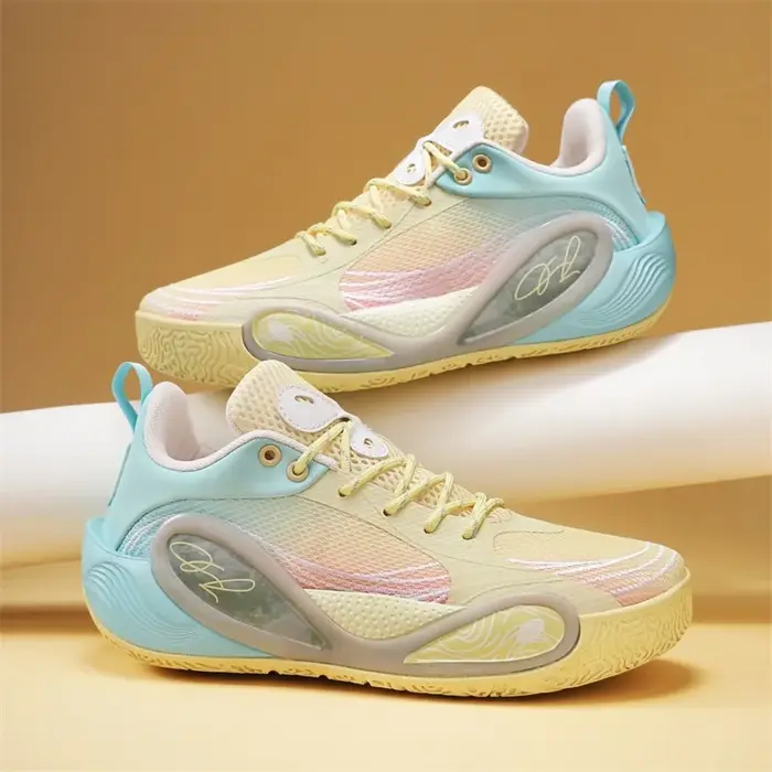 Chaussures de basket-ball pour hommes - respirantes, amortissantes, antidérapantes, chaussures de course résistantes - pour l'entraînement physique et les sports.