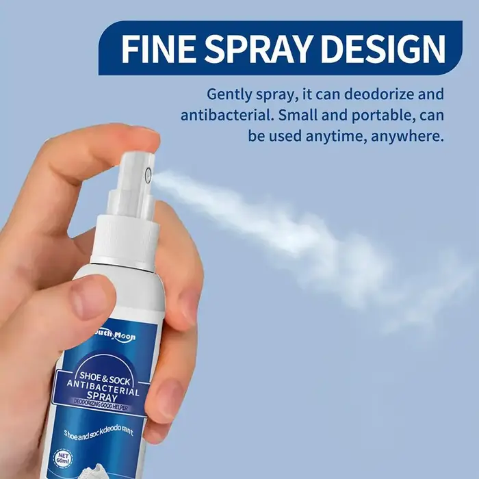 Spray désodorisant pour les odeurs des pieds