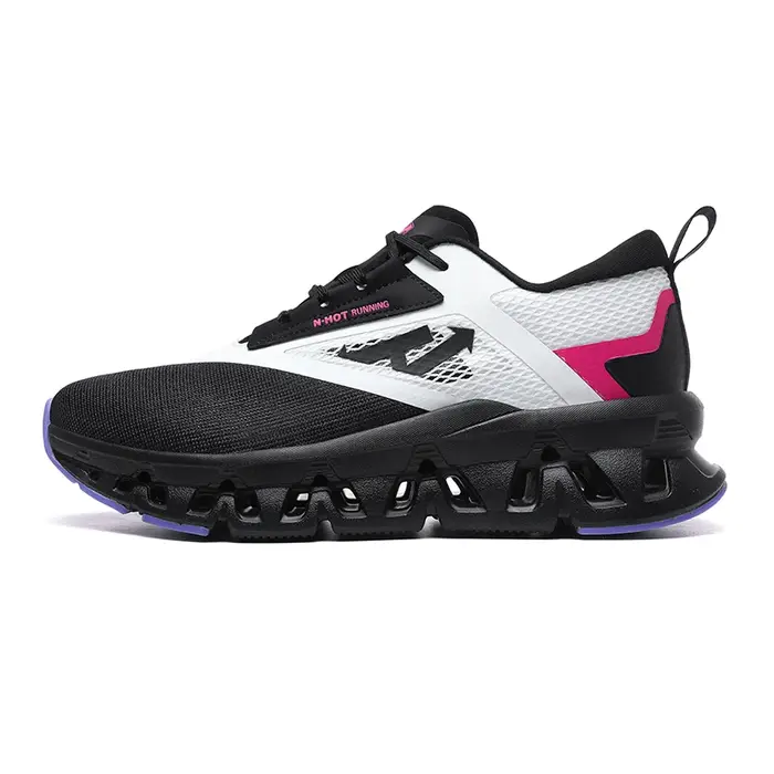Chaussures de course planche de carbone spécialité Marathon hommes sport respirant léger femmes confortable athlétique antidérapant baskets