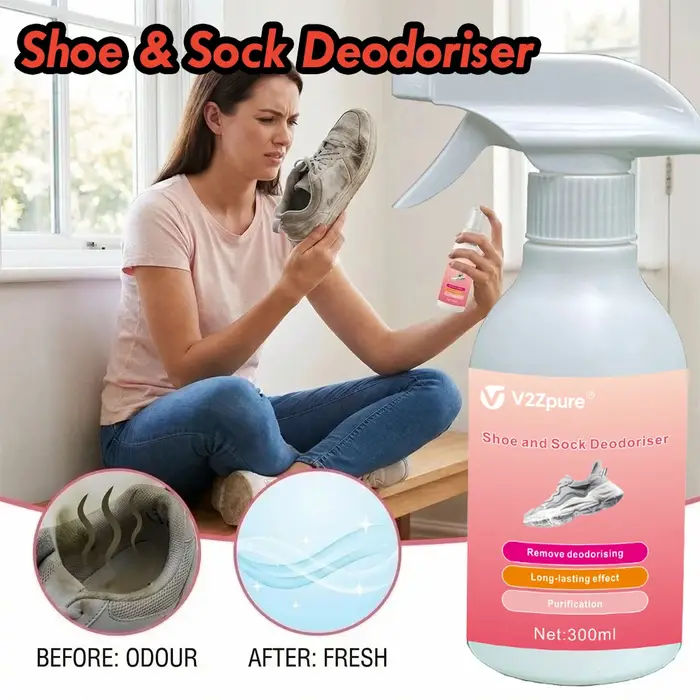 Spray Désodorisant Parfumé pour Chaussures et Chaussettes