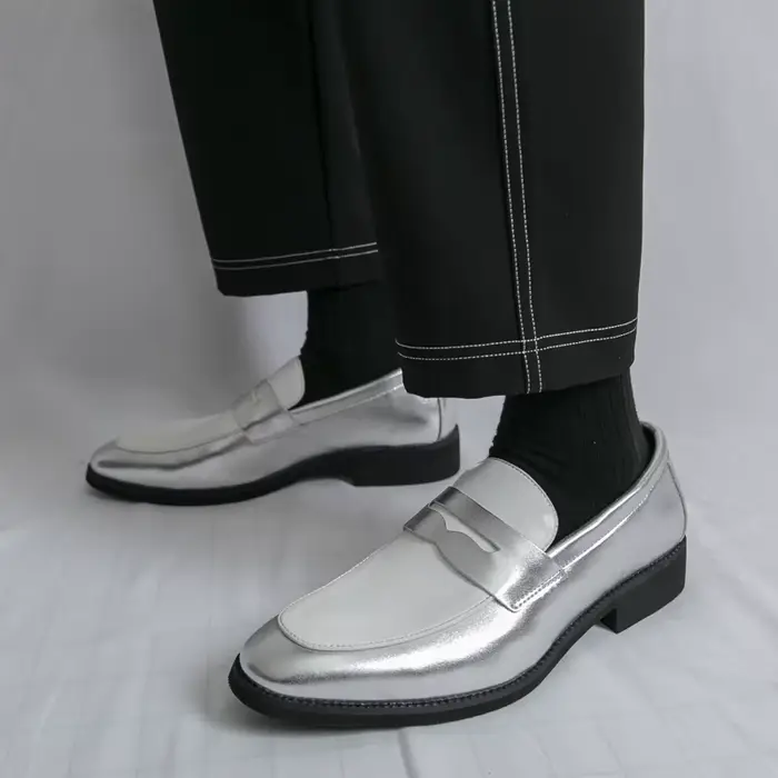 Hommes chaussures pour mariage mocassins 2025 nouveaux