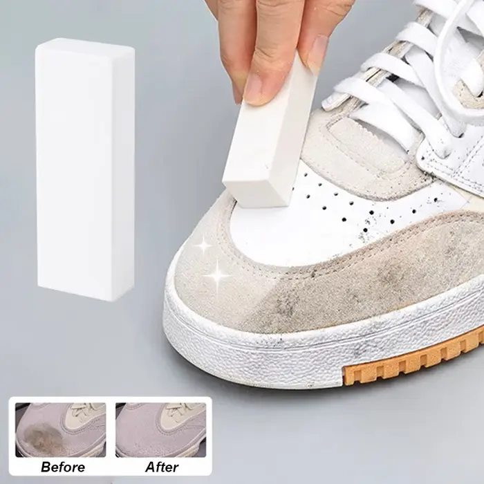 1 Gomme Nettoyante pour Chaussures en Suède et Cuir Mat