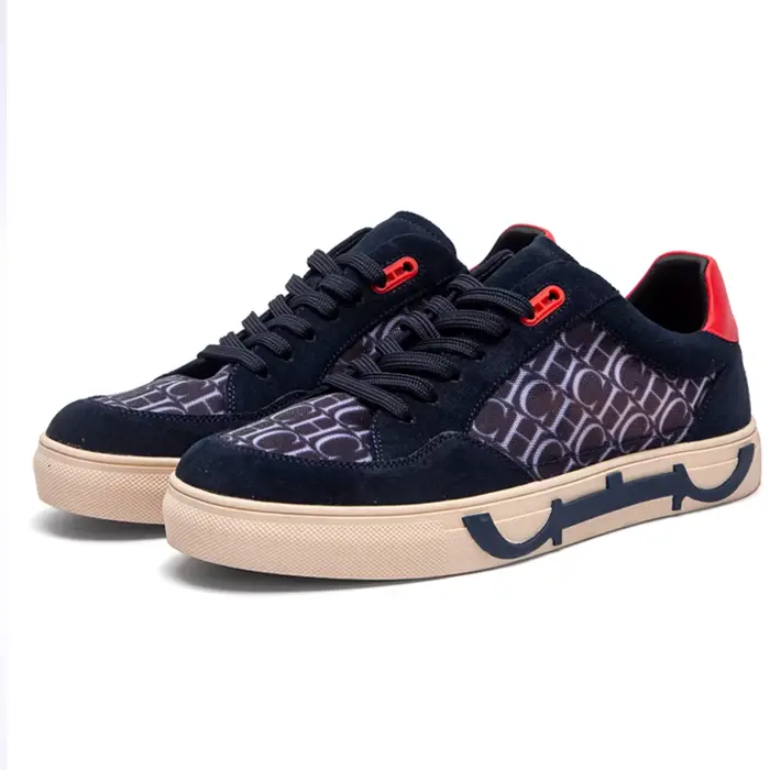 Chaussures de marche pour hommes Printemps/Été 2026 – Chaussures vulcanisées en maille à semelle pla