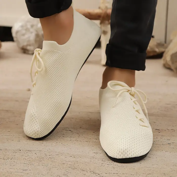 Mocassins en maille respirante à fond fin pour hommes