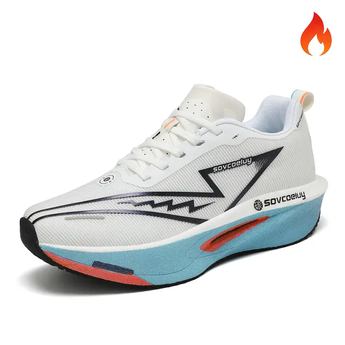 Chaussures de course marathon légères en carbone, baskets athlétiques professionnelles, chaussures d