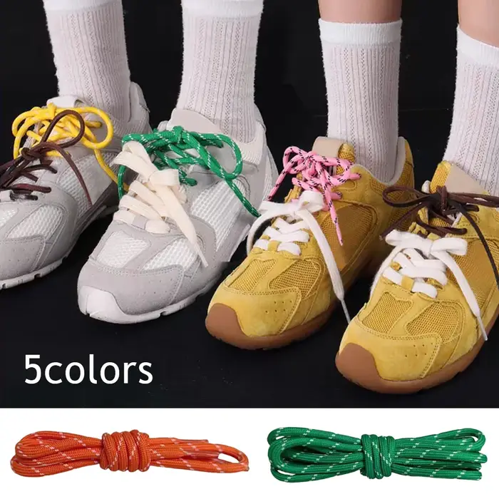 4 pièces longueur 100 cm combinaison Miu chaussures d'entraînement lacets largeur