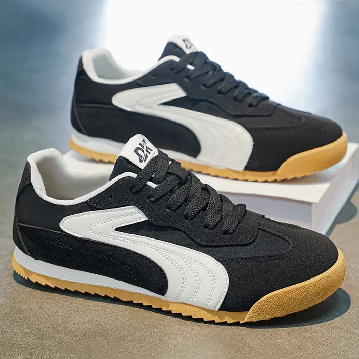 Chaussures de sport rétro allemandes basses pour hommes
