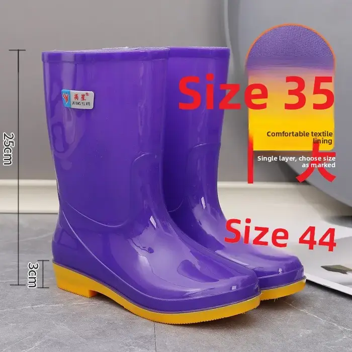 Bottes de pluie pour femmes