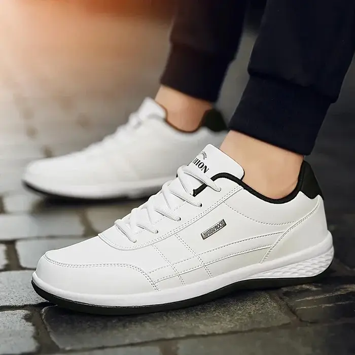 Chaussures pour hommes, baskets tendance, chaussures décontractées italiennes, respirantes, chaussures de loisirs pour hommes, chaussures vulcanisées antidérapantes pour hommes