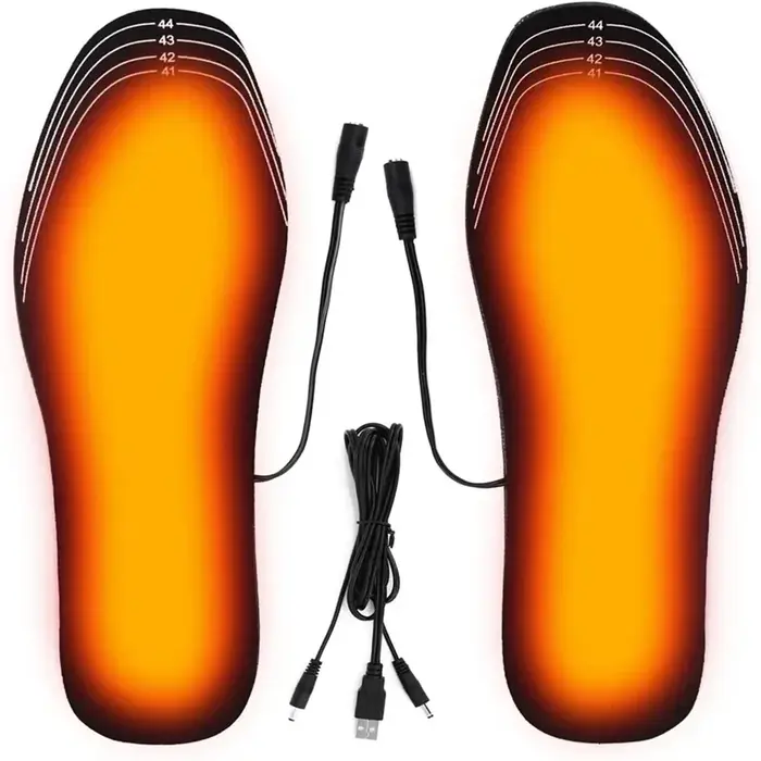 Nouvelle qualité hiver semelle intérieure chaude pour pieds semelle de chaussure chauffante électriq