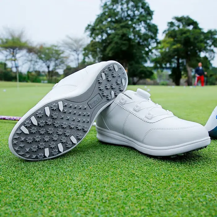 PGM XZ340 baskets de Golf pour femmes imperméable anti-dérapant microfibre laçage rapide ultraléger confortable chaussure d'amortissement à rebond élevé