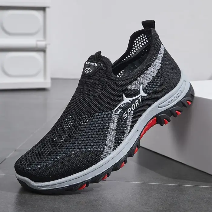 2025 chaussures de randonnée respirantes hommes Air Mesh espadrilles décontractées pour l'extérieur
