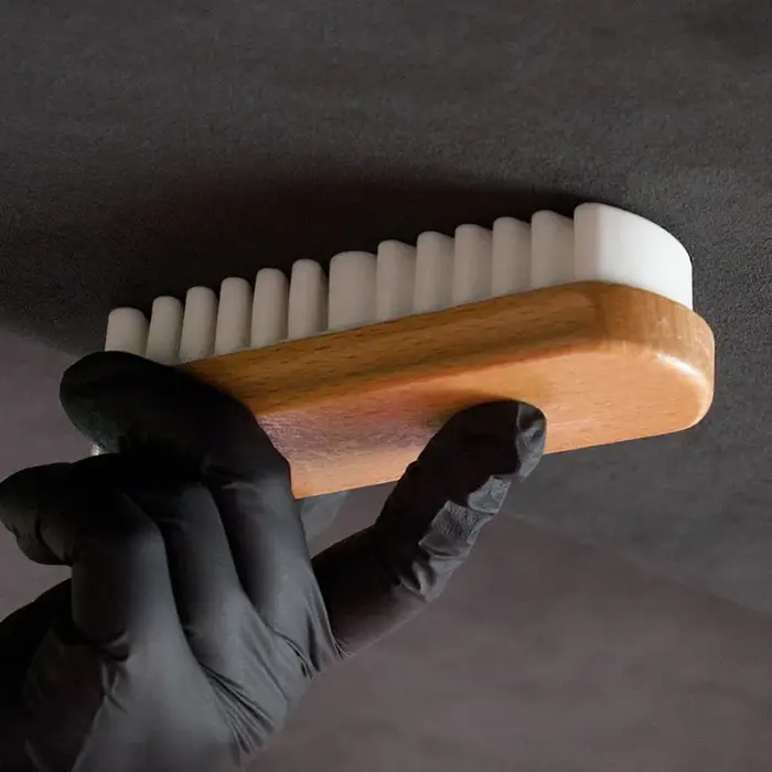 Brosse à chaussures en daim, brosse de nettoyage de chaussures, gomme de fourrure, colle en daim, fourrure douce, brosse de rasage pour chaussures, ménage