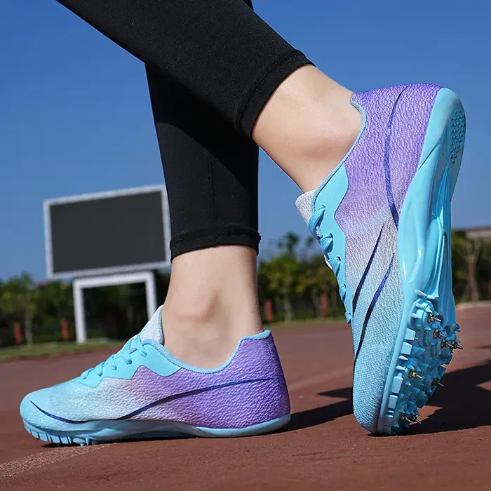 Chaussures d'athlétisme professionnelles légères et respirantes pour hommes