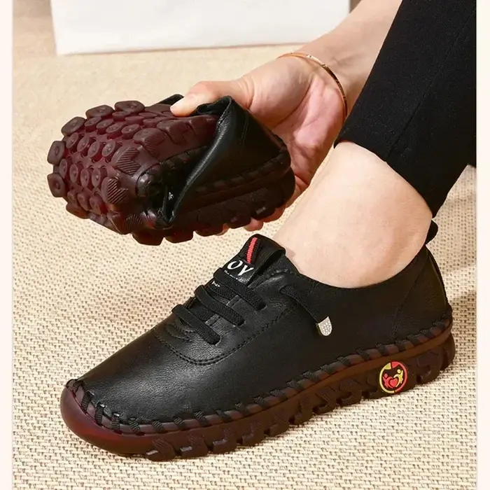 Chaussures de course en cuir PU pour femmes