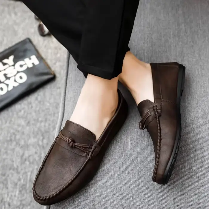 Mocassins Confortables à Enfiler pour Homme