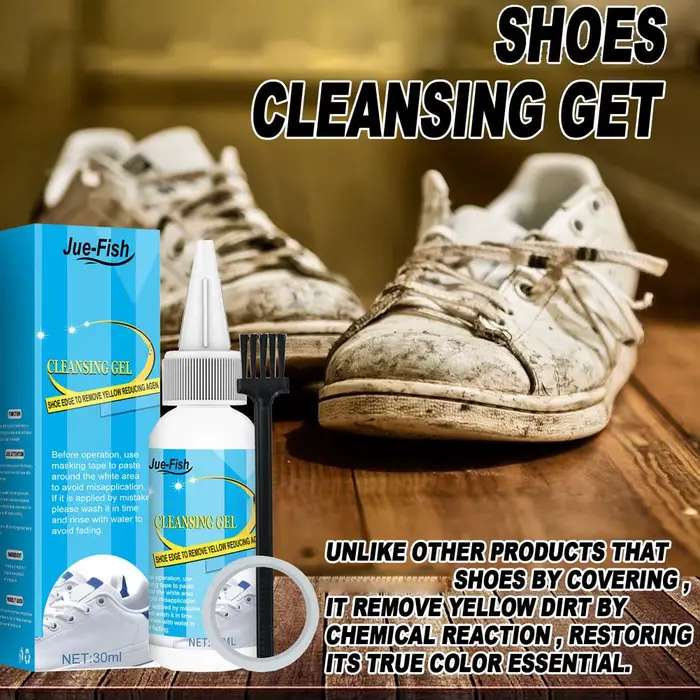Gel d'd'effets blanchissant pour chaussures blanches