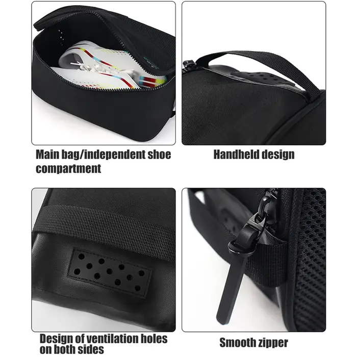 Sac à chaussures de sport étanche - Support compact pour crampons de football | Stockage d'entraînement