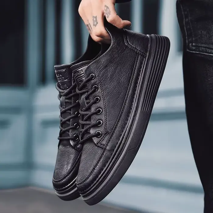 Fellow Canize-Baskets légères noires pour hommes, chaussures de planche décontractées, classiques, originales, à enfiler, chimretro, printemps, automne
