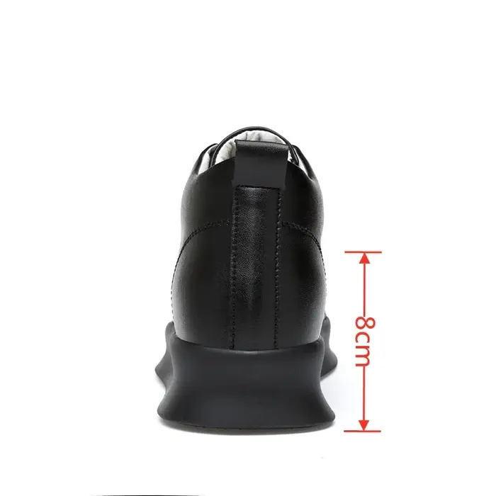 Hommes baskets hauteur augmenter chaussures