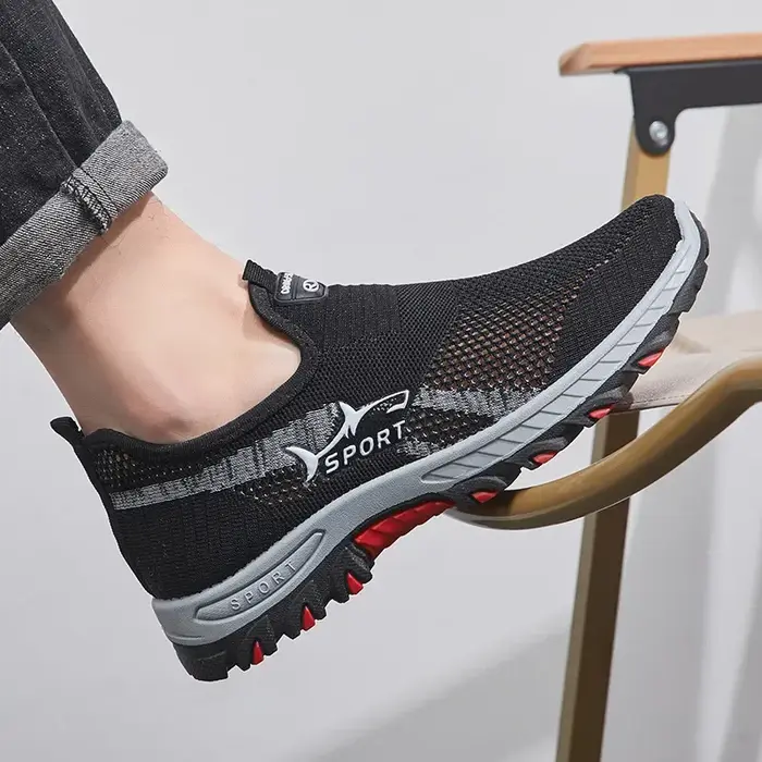 2025 chaussures de randonnée respirantes hommes Air Mesh espadrilles décontractées pour l'extérieur
