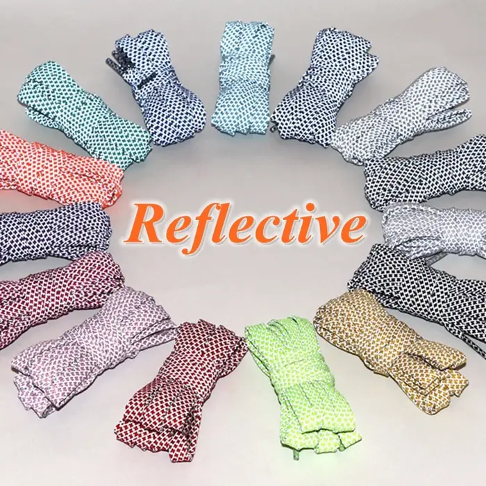 Lumineslice-Lacets Fluorescents de dehors pour Adulte et Enfant, Chaussures de Course Plates, Nouvel