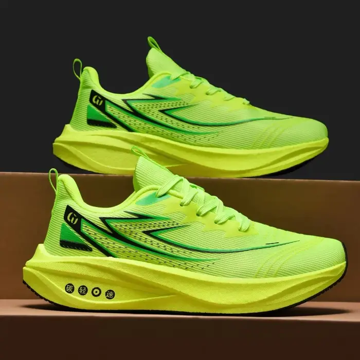 Chaussures de course pour femmes, style sport décontracté, baskets d'automne et d'hiver, couleur unie, toutes saisons, coupe basse, bout rond, à lacets, adaptées à la course, à la randonnée et à un us