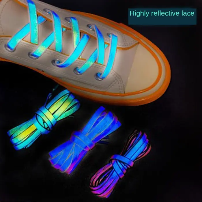 Lacets Plats Brillants pour Homme et Femme, Chaussures de Course, de Sécurité, 120cm, 140cm, 160cm,