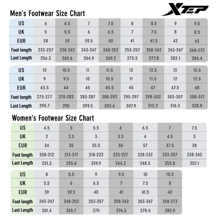 Xtep-Chaussures de course légères et durables pour homme