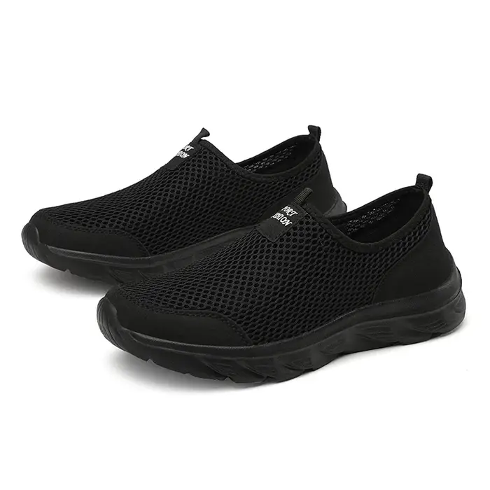 Chaussures de Course Légères en Maille Respirante pour Homme, Tennis Plates et Confortables, d'Extér