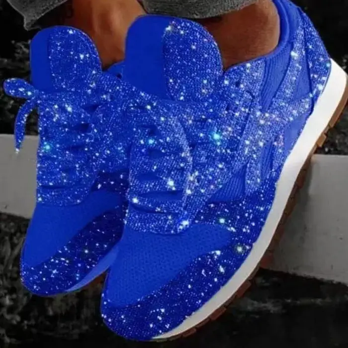 Chaussures pour femmes de mode printemps nouvelle chaussure de sport pour femmes anti-dérapant chaussures plates polyvalentes semelle souple confortable chaussure en maille Кроссож tyyе