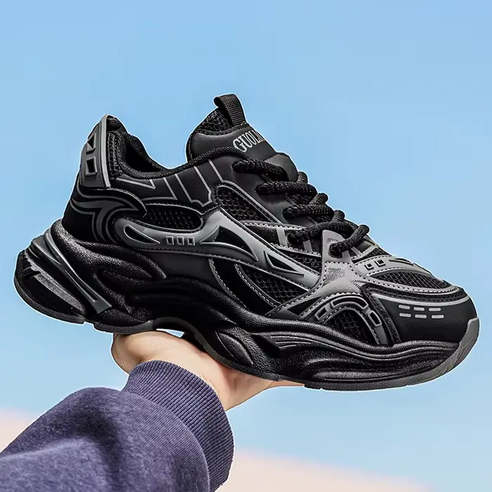 Baskets décontractées pour hommes, mocassins résistants à l'usure, antidérapants, chaussures de spor