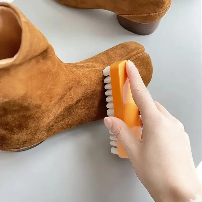 1 pièce/3 pièces/5 pièces Nouvelle brosse à daim en nubuck pour le nettoyage des chaussures - Accessoire d'entretien