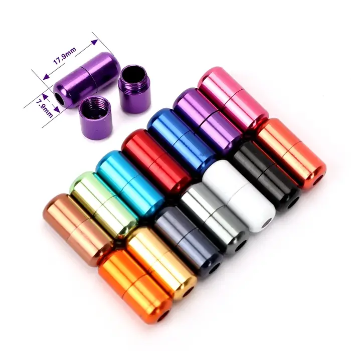 Boucle de verrouillage à capsules en aluminium de 15 couleurs, pour hommes et femmes et enfants, Kit