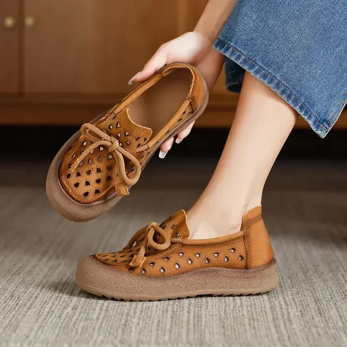 Koznoy 3.5 cm vache daim en cuir véritable femmes chaussures sandales été femme