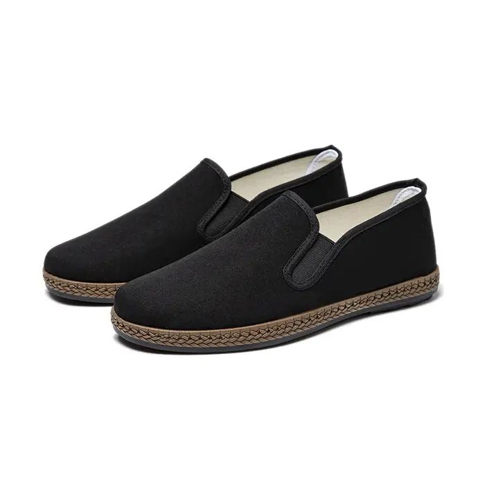 Mocassins Confortables et Légers pour Hommes – Chaussures Décontractées Polyvalentes en Tissu Souple