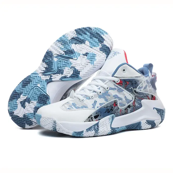 Nouveaux hommes chaussures de sport de mode basket-ball anti-dérapant souffle