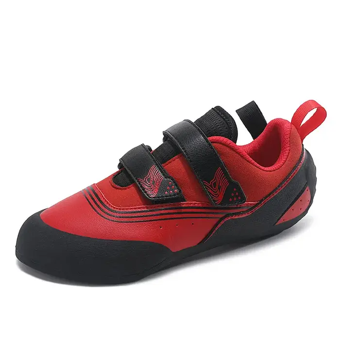 Chaussures d'escalade d'intérieur pour enfants, chaussures d'entraînement d'escalade pour garçons et