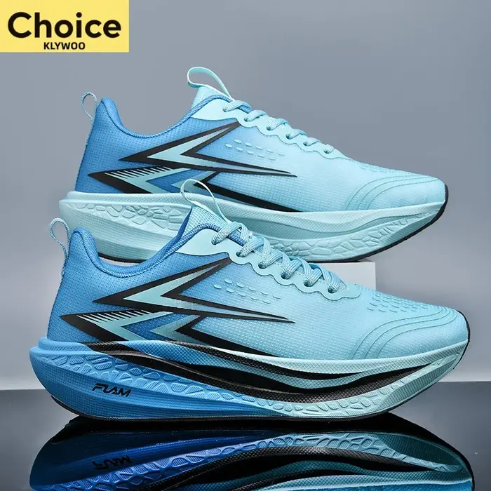 Chaussures de course Marathon avec plaque en carbone