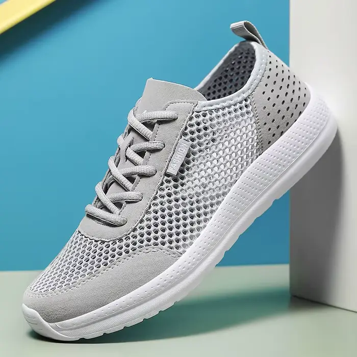 Chaussures de tennis pour hommes, chaussures de sport décontractées d'extérieur, antidérapantes, en 