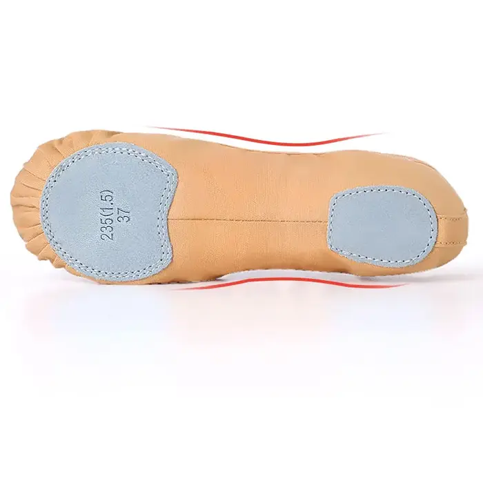 Chaussures de Ballet en toile pour filles et femmes