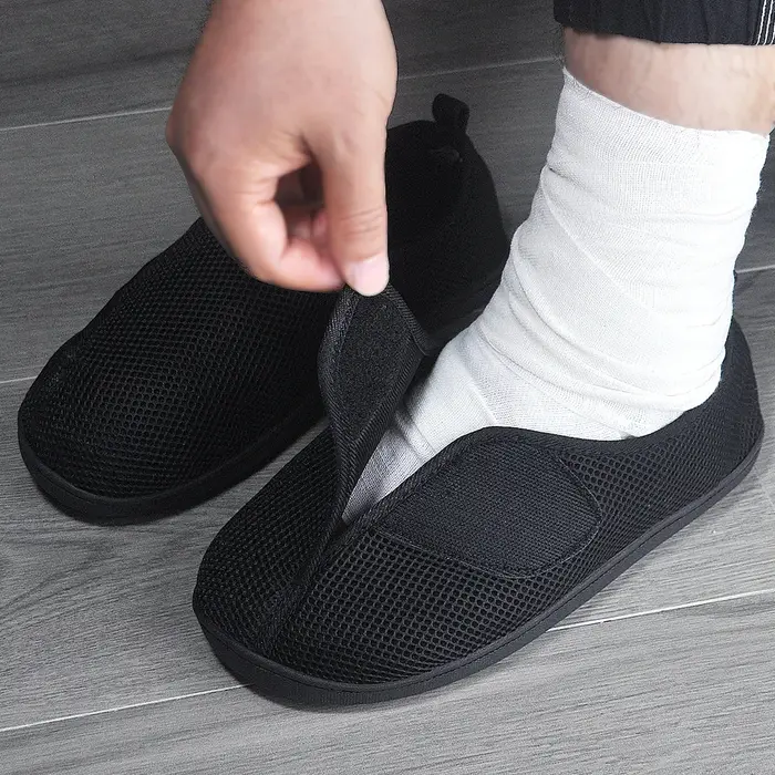Chaussures de santé hommes pieds larges